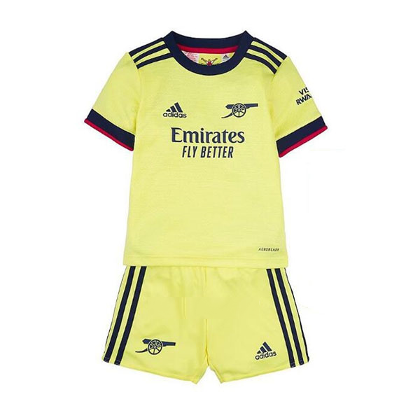 Camiseta Arsenal Segunda equipo Niño 2021-22